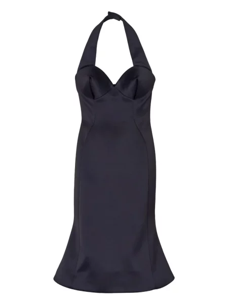 Rochie Marc Jacobs cu gât halter de costum negru