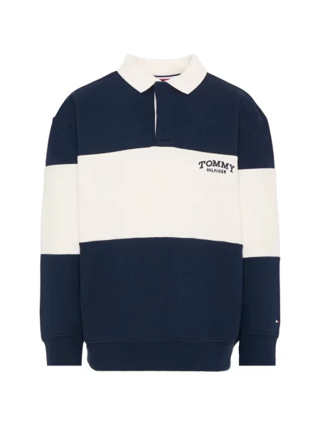 Koszulka polo dziecięca Tommy Hilfiger niebieska
