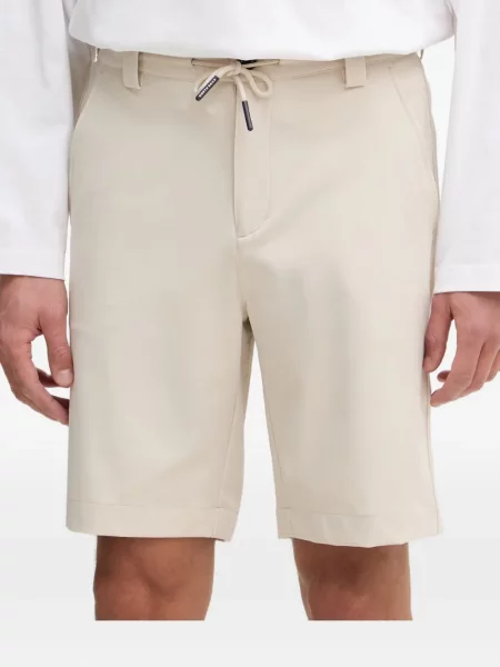 Pantaloni scurți Guess cu autograf cu cordon