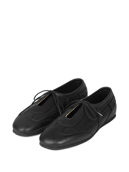 Sneakerși Homies cu șireturi din dantelă negru