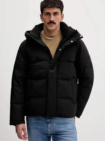 Pernata jakna Tommy Jeans za zimu crna