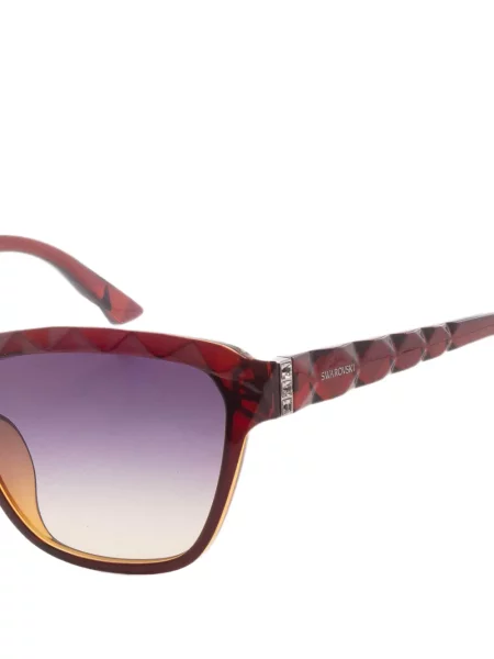 Ochelari de soare Swarovski roșu