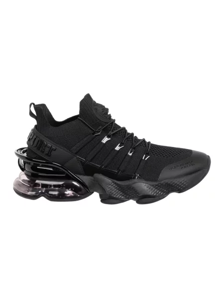 Sneakersy Plein Sport w tygrysie prążki czarne