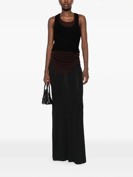 Top Rick Owens tricotate negru