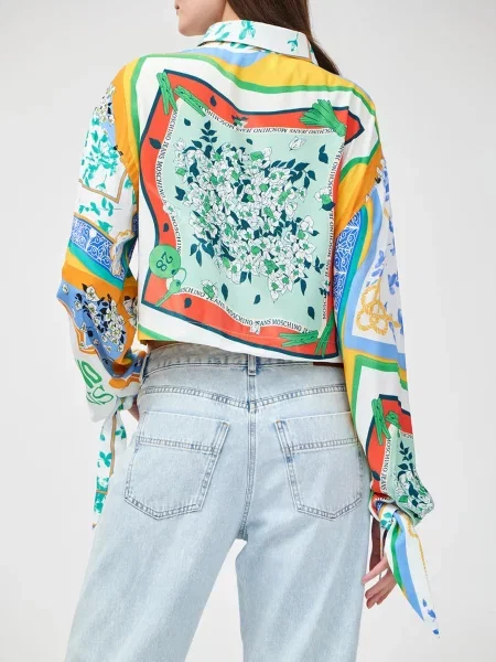 Блузка Moschino белая