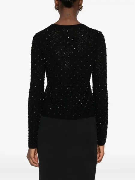 Cardigan Max Mara cu decolteu în V negru
