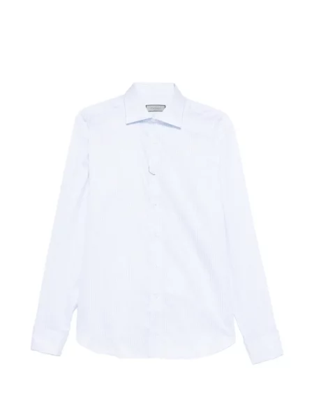 Cămașă Canali cu dungi alb