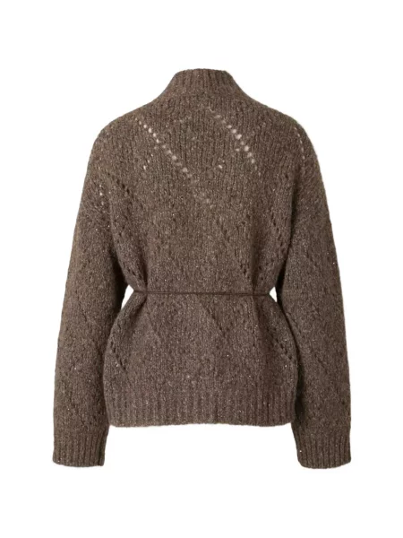 Cardigan Peserico cu paiete maro
