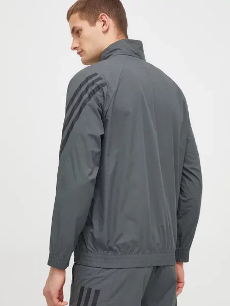 Mikina adidas s potiskem zelená