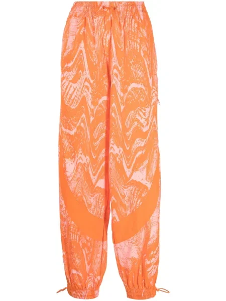 Pantaloni Adidas By Stella Mccartney cu imagine alergare roz