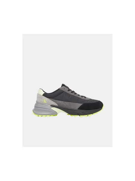 Calvin Klein férfi cipő Hike Runner Casual Ny-Su Ck Black/Granite Grey/Wild Lime Fekete/Granite Grey/Wild Lime. Méret: 40 EU fekete