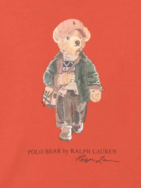 Dětské polotričko Polo Ralph Lauren oranžové