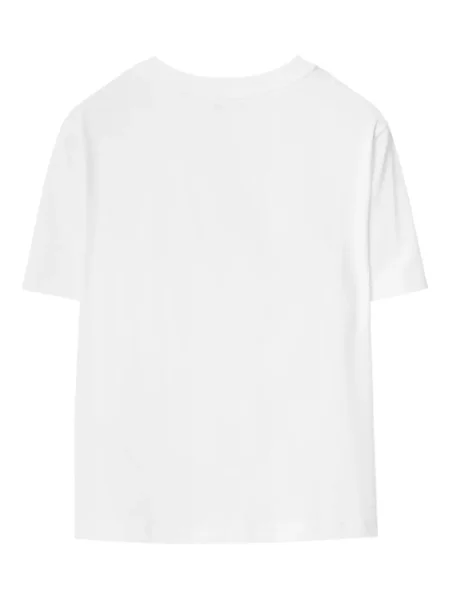 Tricou copii Burberry alb