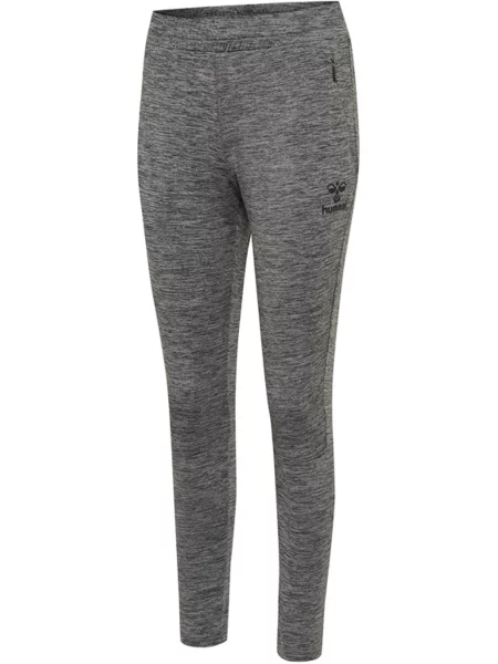 Spodnie do biegania Hummel slim Selby szare