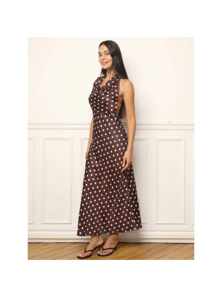 Rochie La Modeuse maro