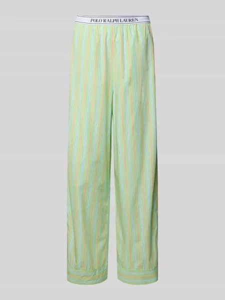 Spodnie od piżamy o kroju regular fit z czystej bawełny Model SHIRTING STRIPES' Polo Ralph Lauren