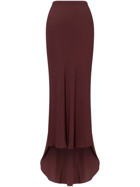 Fustă Philosophy Di Lorenzo Serafini din crep maro