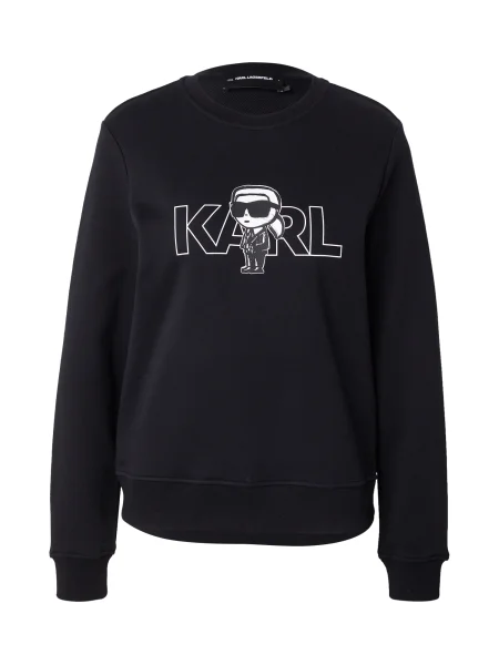 KARL LAGERFELD Bluză negru