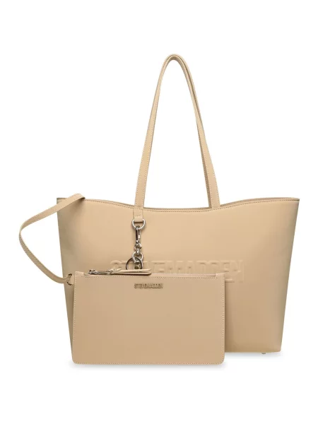 Shopper kabelka Steve Madden béžová
