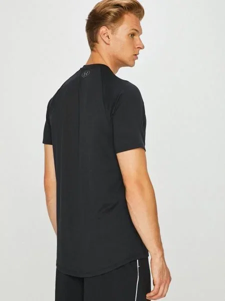 Melange póló Under Armour fekete