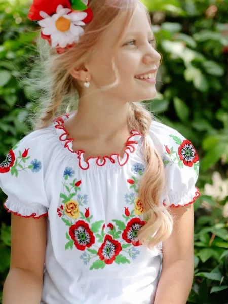 Детская рубашка носи своє белая
