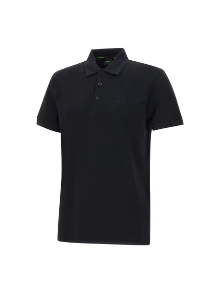 BOSS Green polo Paddy czarna