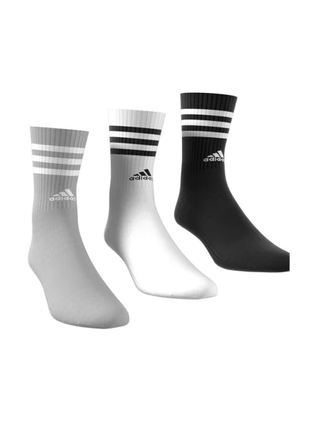 Prugaste čarape Adidas Sportswear bijela