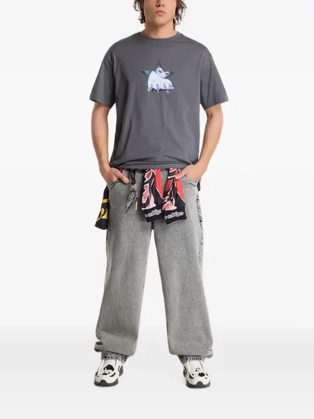 Tricou Ripndip cu imagine gri