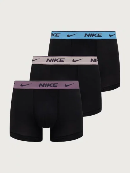 Nike boxeralsó férfi elasztánnal csomag fekete