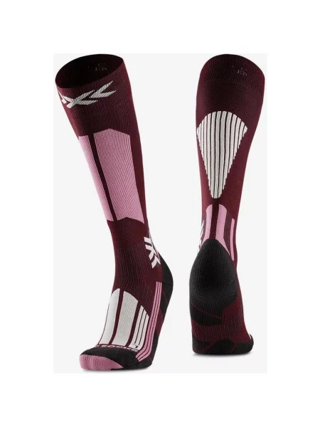 Skarpety X-Bionic Ski Touring Perform OTC bordo czerwone