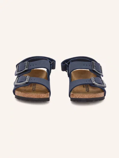 Birkenstock Sandały Milano As blau granatowe