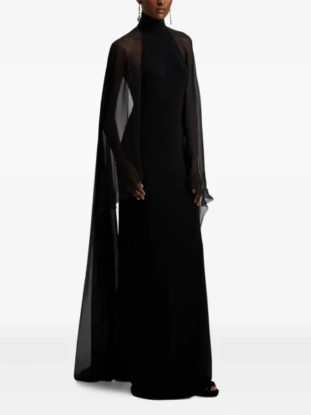 Kostiumas maksi maxi suknele Ralph Lauren Collection juoda