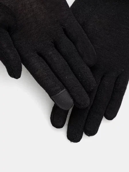 Rękawice trekkingowe Salewa Cristallo Liner black out czarne