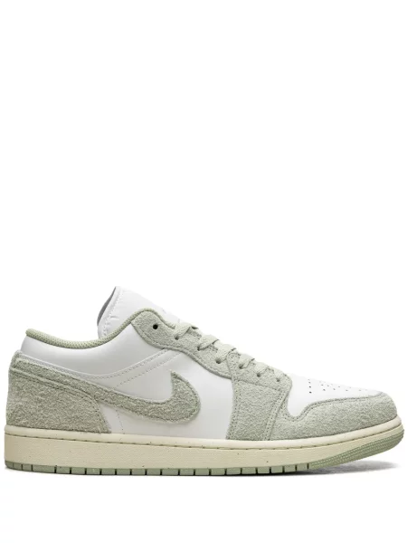Sneakerși Jordan Air Jordan 1 cu șireturi din dantelă verde