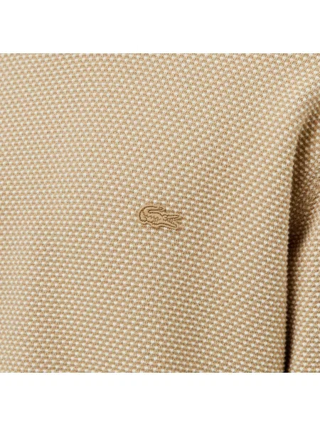 Lacoste Sweter Relaxed Fit beżowy