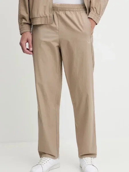 Панталон adidas Originals Firebird Pants мъжки зелено със стандартна кройка бежово
