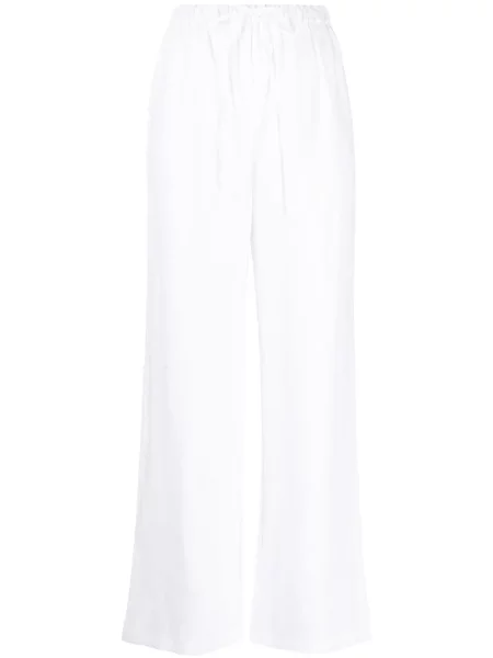 Pantaloni Reformation de in alb