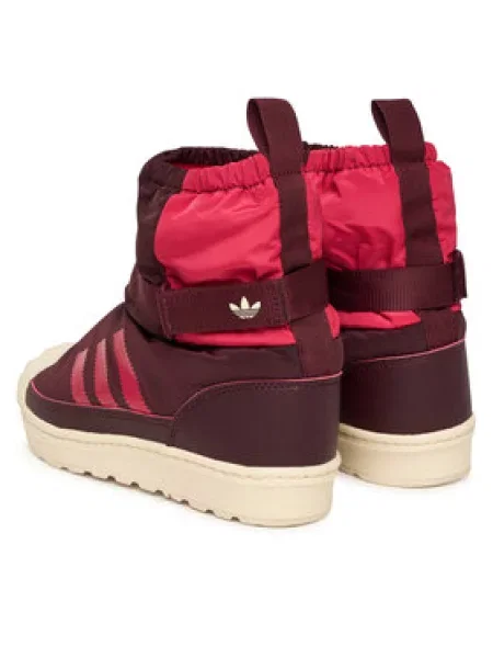 Adidas Škornji za sneg Superstar Winterized Boot Bordo rdeča