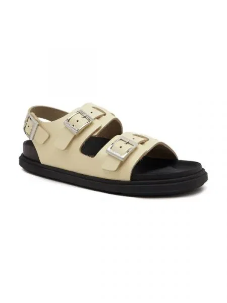 Birkenstock De piele sandale Cannes EXQ LE Butter bej