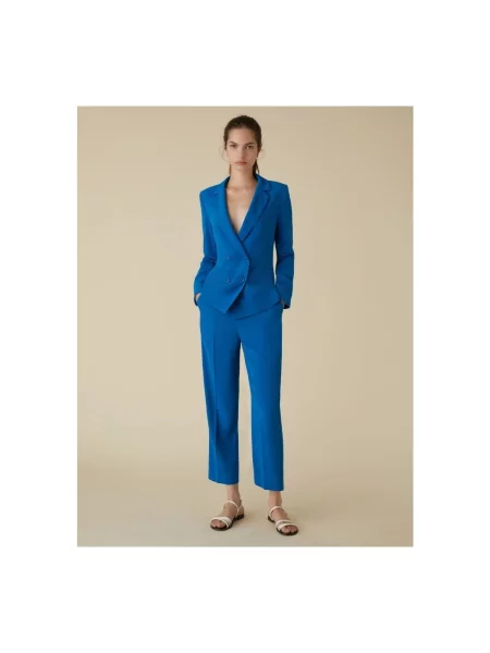 Pantaloni Linea Emme Marella albastru