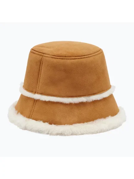Czapka Emu Australia skórzana brązowa