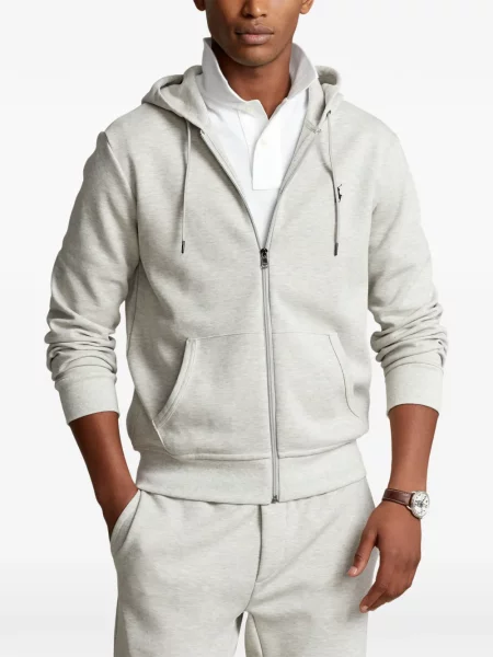 Пуловер Polo Ralph Lauren бродиран сиво