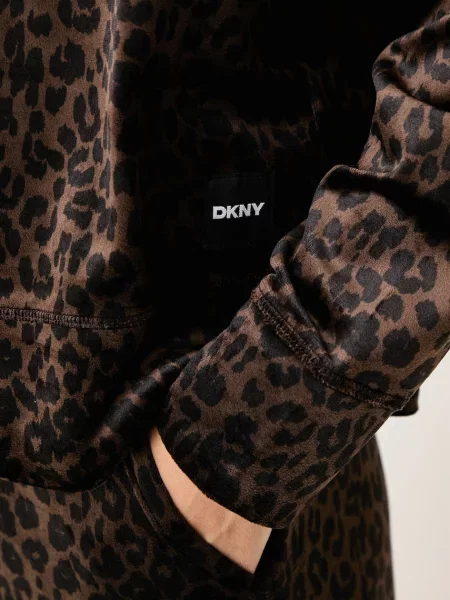 DKNY кофта велюрова