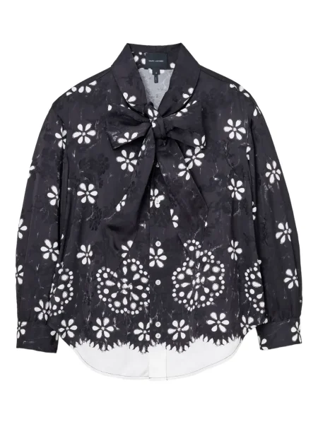 Bluză Marc Jacobs cu funde negru