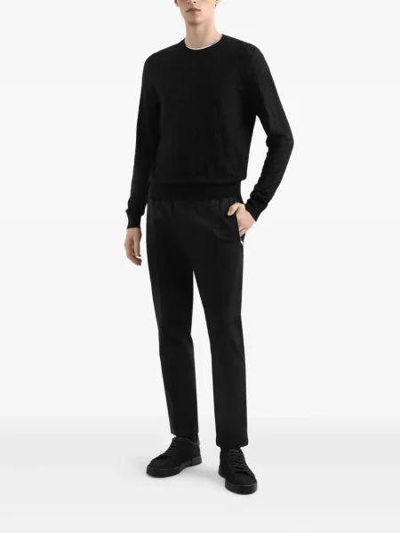 Pulover Dolce & Gabbana de mătase negru