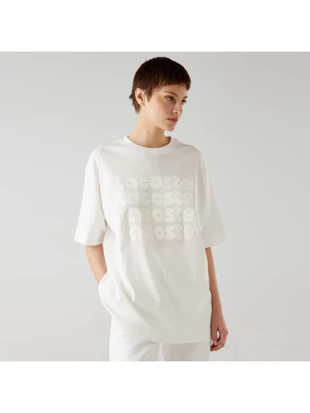 Lacoste T-Shirt biały