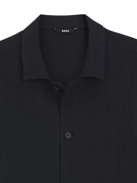 Geacă cămașă Boss negru