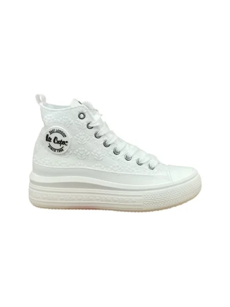 Pantofi Lee Cooper alb