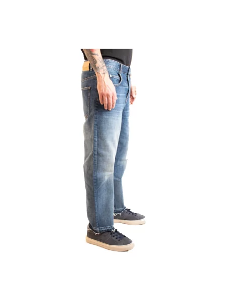 Jeansy straight leg Isabel Marant niebieskie