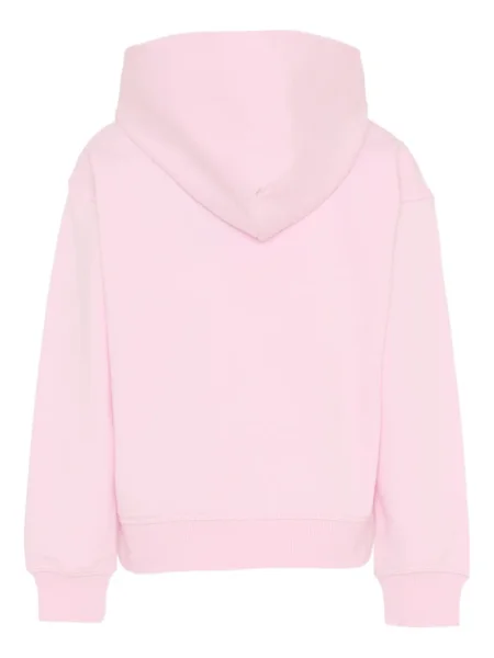 Bluza z kapturem dziecięca New Balance różowa